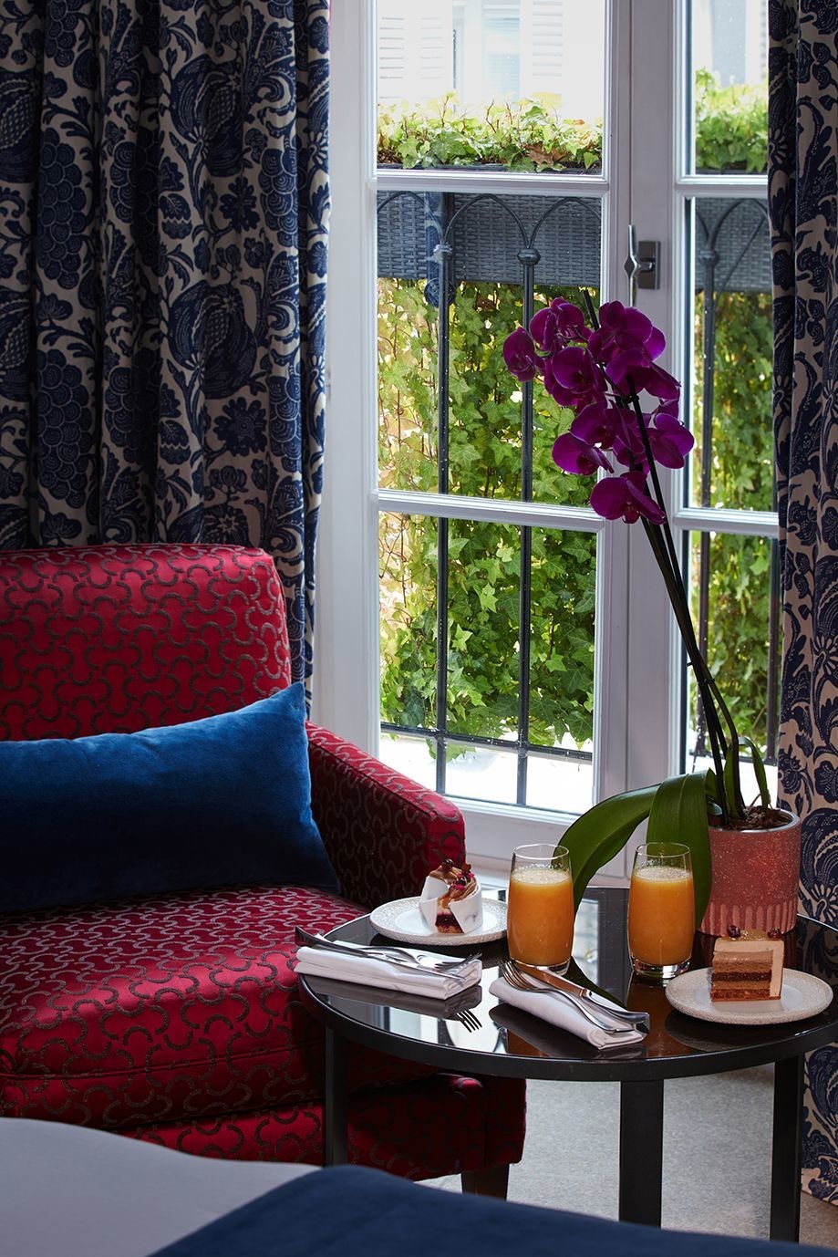 Detail décoration Le Burgundy Paris